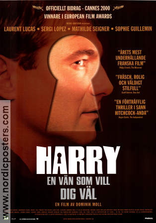 Harry un ami qui vous veut du bien 2000 movie poster Laurent Lucas Sergi Lopez Mathilde Seigner Dominik Moll