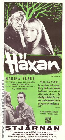 La sorciere 1956 movie poster Marina Vlady Maurice Ronet Nicole Courcel André Michel
