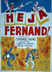 Heja Fernand 1939 movie poster Fernandel