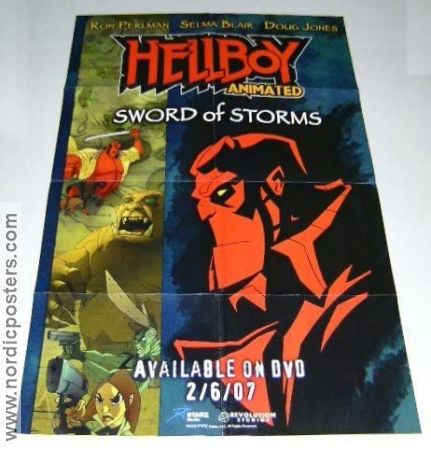 Hellboy Animated Sword of Storms 2007 poster Hellboy Find more: Comics