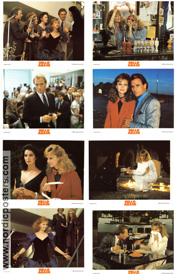 Hello Again 1987 lobby card set Shelley Long Judith Ivey Gabriel Byrne Frank Perry