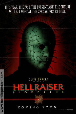 Hellraiser Bloodline 1996 movie poster Bruce Ramsay Kevin Yagher