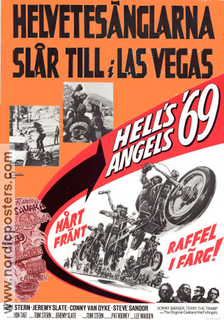 Hell´s Angels 69 1969 movie poster Tom Stern Lee Madden Motorcycles