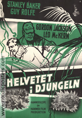 Yesterday´s Enemy 1959 movie poster Stanley Baker Guy Rolfe Leo McKern Val Guest Production: Hammer Films War