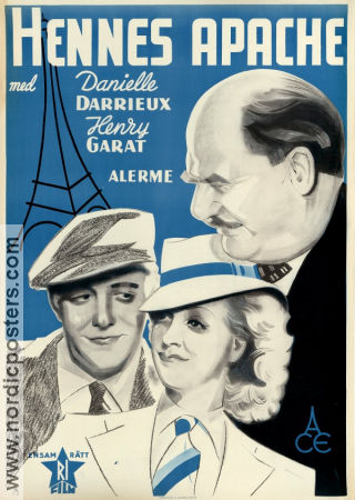 Un mauvais garcon 1936 movie poster Danielle Darrieux Henri Garat Marguerite Templey Jean Boyer Cult movies