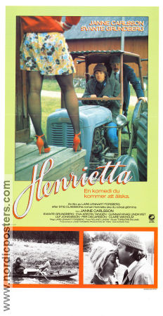 Henrietta 1983 poster Janne Carlsson Svante Grundberg Lars Lennart Forsberg Text: Stig Claesson