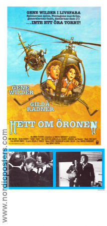 Hanky Panky 1982 movie poster Gene Wilder Gilda Radner Kathleen Quinlan Sidney Poitier Planes