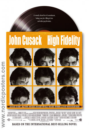 High Fidelity 1999 poster John Cusack Stephen Frears