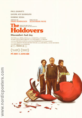 The Holdovers 2023 movie poster Paul Giamatti Dominic Sessa DaVine Joy Randolph