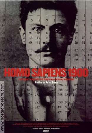 Homo Sapiens 1900 1998 poster Peter Cohen Dokumentärer