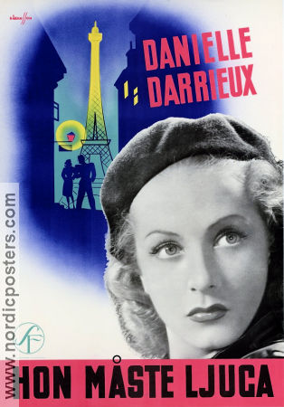 Abus de confiance 1938 movie poster Danielle Darrieux Charles Vanel Henri Decoin