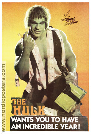 The Hulk Wants You 1979 movie poster Lou Ferrigno