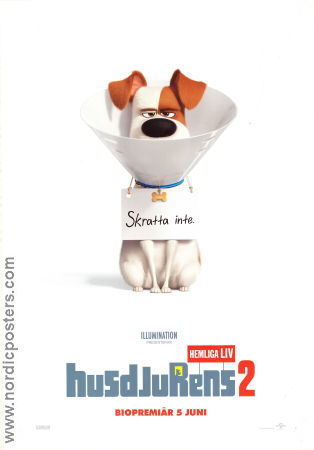 The Secret Life of Pets 2 2019 movie poster Patton Oswalt Jonathan del Val Animation Dogs