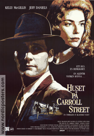 The House on Carroll Street 1988 movie poster Kelly McGillis Jeff Daniels Peter Yates