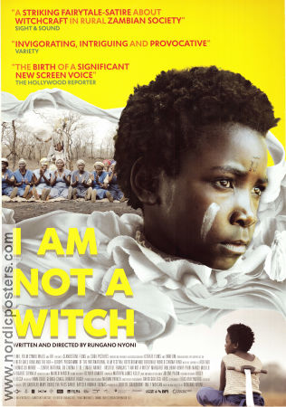 I Am Not a Witch 2017 movie poster Maggie Mulubwa Henry BJ Phiri Nancy Murilo Rungano Nyoni Country: Zambia