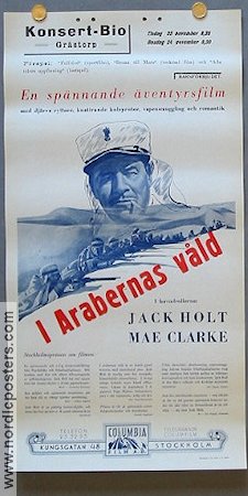 Trouble in Morocco 1937 movie poster Jack Holt