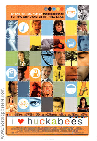 I Heart Huckabees 2004 movie poster Jason Schwartzman Isabelle Huppert Jude Law David O Russell