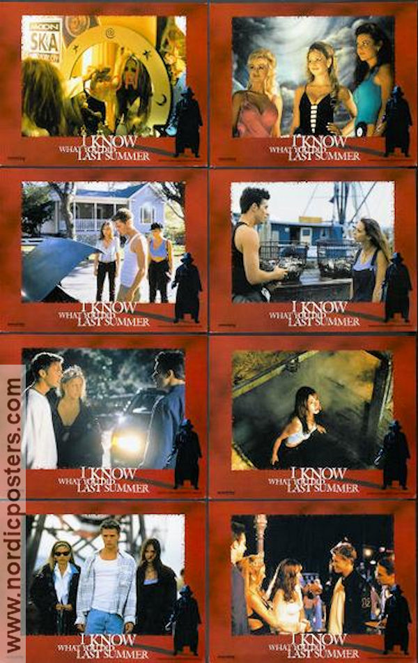 I Know What You Did Last Summer 1998 lobby card set Jennifer Love Hewitt Sarah Michelle Gellar