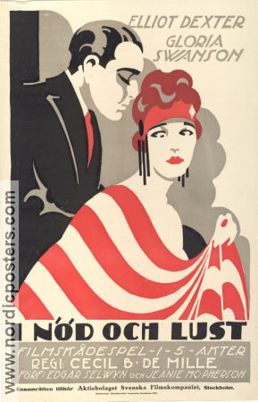 For Better for Worse 1919 movie poster Gloria Swanson Elliott Dexter Tom Forman Cecil B DeMille
