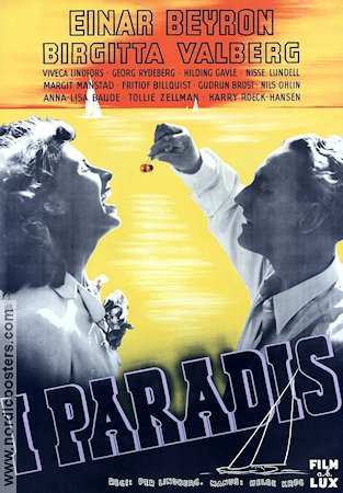 I paradis 1941 movie poster Einar Beyron Birgitta Valberg