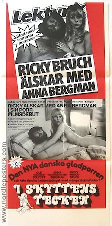 Agent 69 Jensen i Skyttens tegn 1978 movie poster Ole Söltoft Ricky Bruch Anna Bergman Werner Hedman Denmark