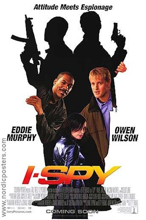 I Spy 2002 movie poster Eddie Murphy Owen Wilson Famke Janssen Betty Thomas Agents