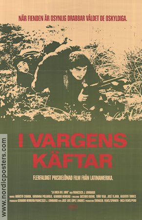 I vargens käftar 1988 poster Gustavo Bueno Tono Vega José Tejada Francisco J Lombardi Spanien Hitta mer: Peru