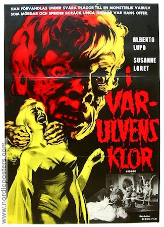 Atom Age Vampire 1963 poster Alberto Lupo
