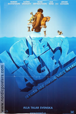 Ice Age: The Meltdown 2006 movie poster Ray Romano Carlos Saldanha Animation