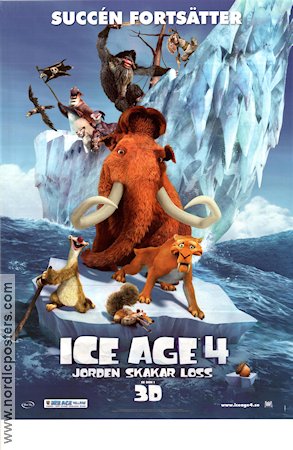 Ice Age 4 2011 movie poster Animation