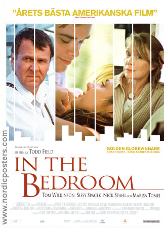 In the Bedroom 2001 movie poster Tom Wilkinson Sissy Spacek Nick Stahl Todd Field