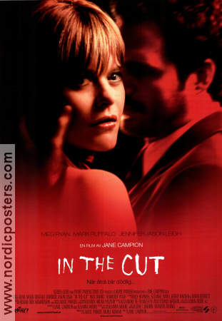 In the Cut 2003 movie poster Meg Ryan Mark Ruffalo Jennifer Jason Leigh Jane Campion