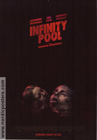 Infinity Pool 2023 movie poster Cleopatra Coleman Alexander Skarsgård Dunja Sepcic Brandon Cronenberg