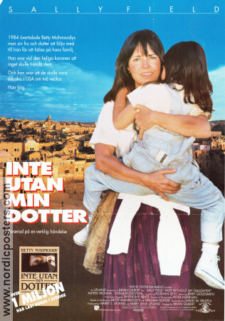 Inte utan min dotter 1991 poster Sally Field Alfred Molina Sheila Rosenthal Brian Gilbert Barn