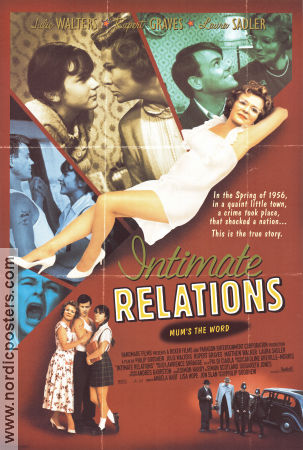 Intimate Relations 1996 movie poster Julie Walters Rupert Graves Matthew Walker Philip Goodhew