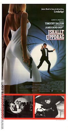 The Living Daylights 1987 movie poster Timothy Dalton Maryam d´Abo Jeroen Krabbé John Glen