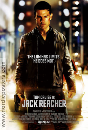 Jack Reacher 2012 movie poster Tom Cruise Rosamund Pike Christopher McQuarrie