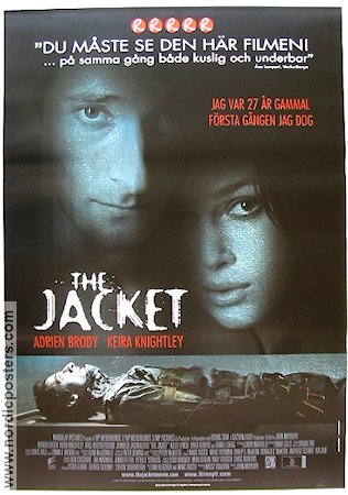 The Jacket 2005 poster Adrien Brody John Maybury