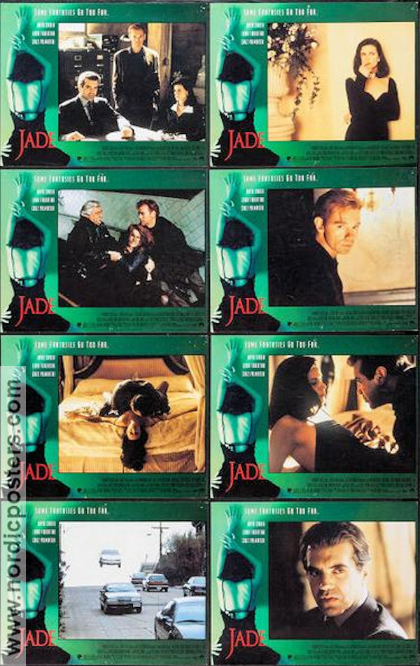 Jade 1995 lobby card set David Caruso Linda Fiorentino William Friedkin