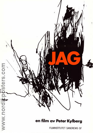 Jag 1966 movie poster Agneta Anjou-Schrammel Christer Banck Margaretha Bergström Margaretha Krook Peter Kylberg Artistic posters