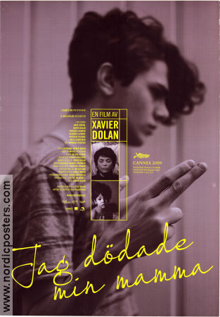 J´ai tué ma mere 2009 movie poster Anne Dorval Xavier Dolan Francois Arnaud Xavier Dolan