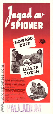 Spy Hunt 1950 movie poster Howard Duff Märta Torén Philip Friend George Sherman