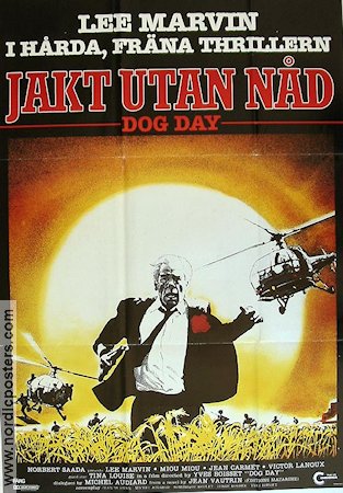 Dog Day 1984 movie poster Lee Marvin Miou-Miou Jean Carmet Yves Boisset
