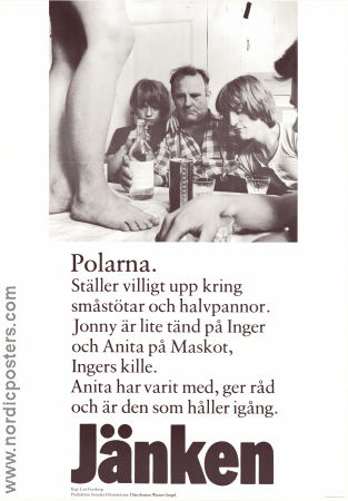 Jänken 1970 movie poster Anita Ekström Lars Green Mona Dan-Bergman Lars Forsberg