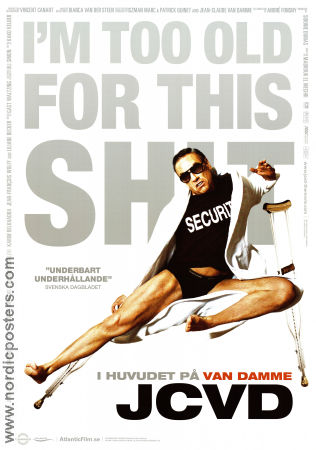 JCVD 2008 movie poster Jean-Claude Van Damme Valérie Bodson Hervé Sogne Mabrouk El Mechri