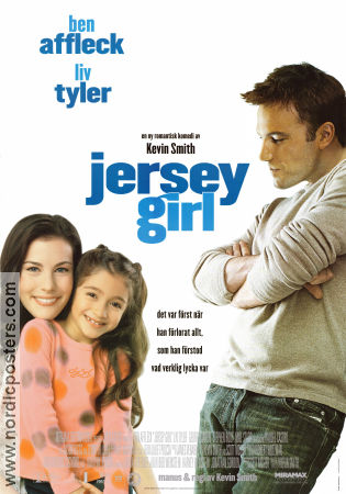 Jersey Girl 2004 poster Ben Affleck Liv Tyler Kevin Smith Barn