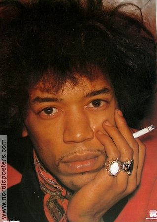 Jimi Hendrix 1981 movie poster Jimi Hendrix Smoking