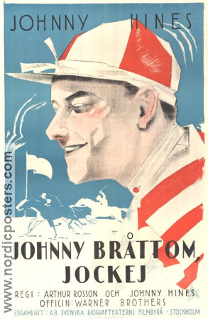 Little Johnny Jones 1923 movie poster Johnny Hines Wyndham Standing Arthur Rosson