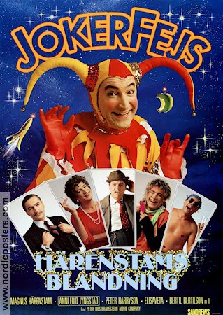 Jokerfejs 1984 movie poster Magnus Härenstam Anni-Frid Lyngstad Peter Harryson Bertil Bertilson Peter Wester Gambling