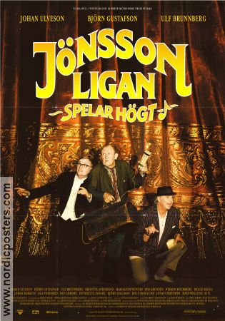 Jönssonligan spelar högt 2000 movie poster Johan Ulveson Björn Gustafson Ulf Brunnberg Tomas Ryberger Find more: Jönssonligan Gambling